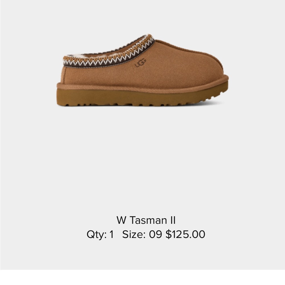 UGG W Tasman II Chestnut Women’s Slip-On Loafers size 9 - Picture 10 of 10